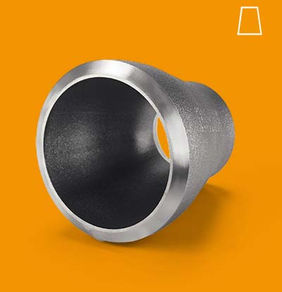 reducer from steel for pipe system
