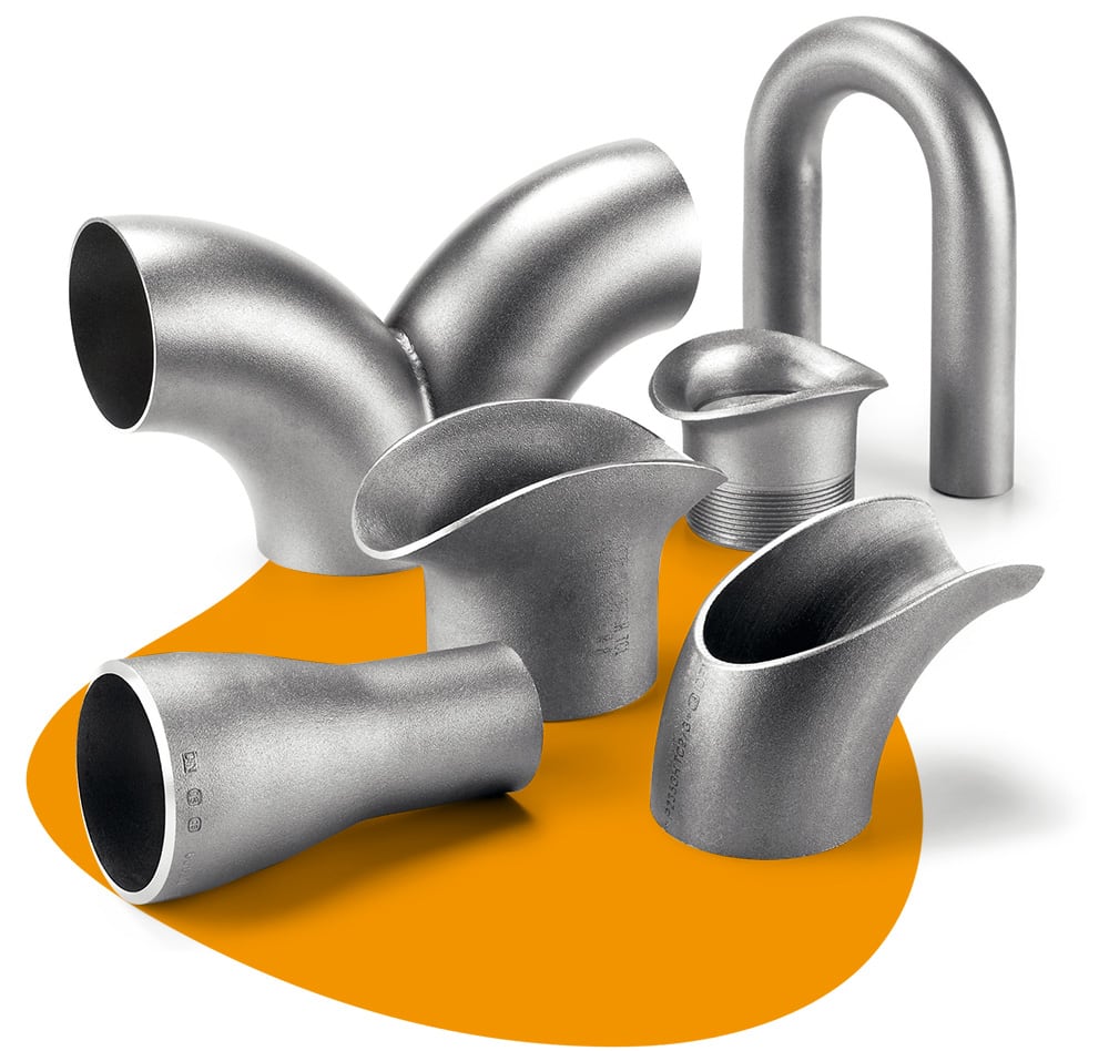 bends and reversing caps as custom-made solution from steel