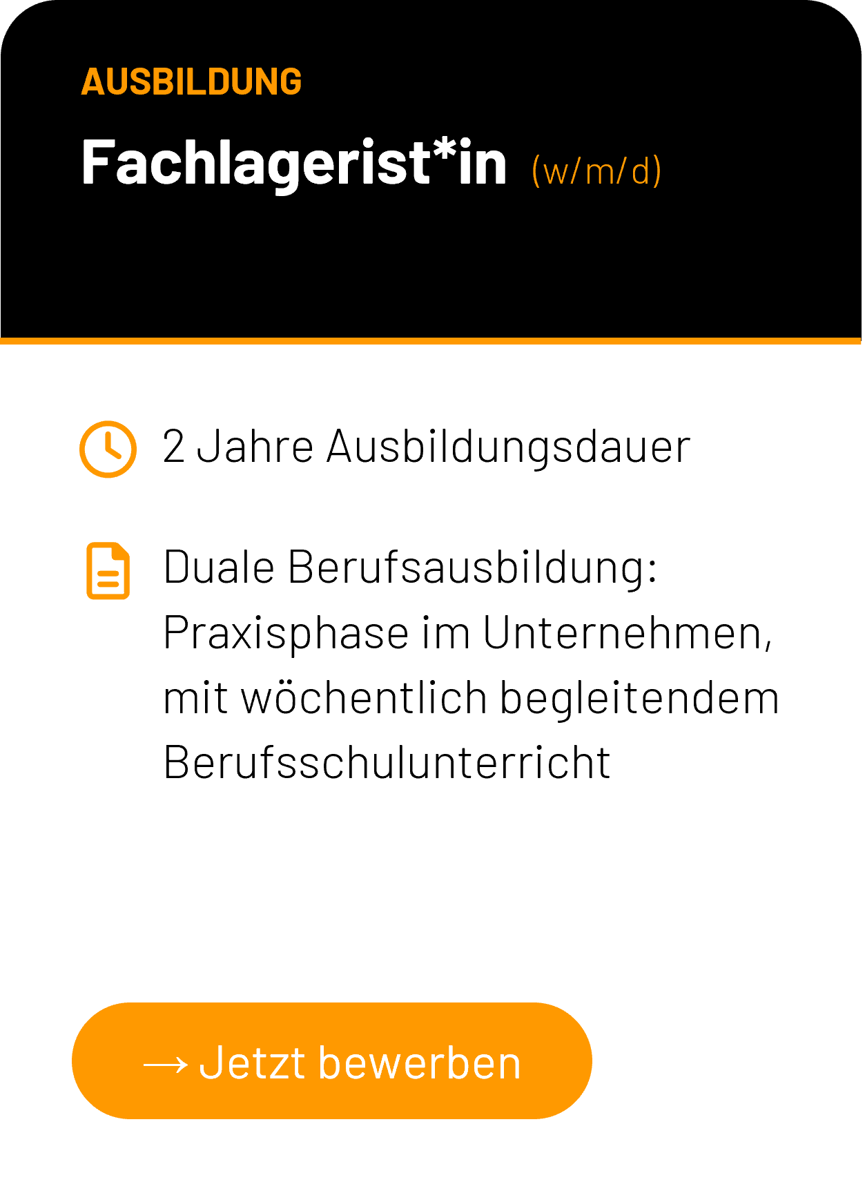 Ausbildung Fachlagerist*in (w/m/d)